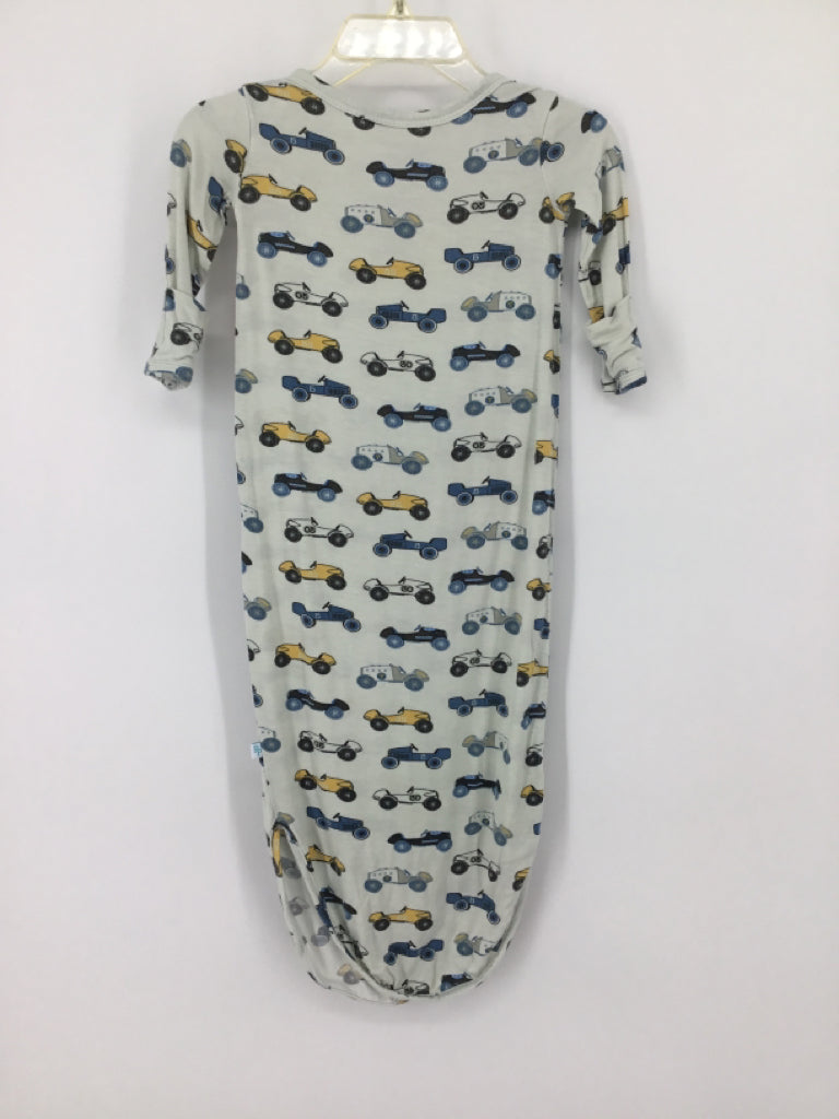 Posh Peanut Child Size 0-3 Months Blue Sleepers