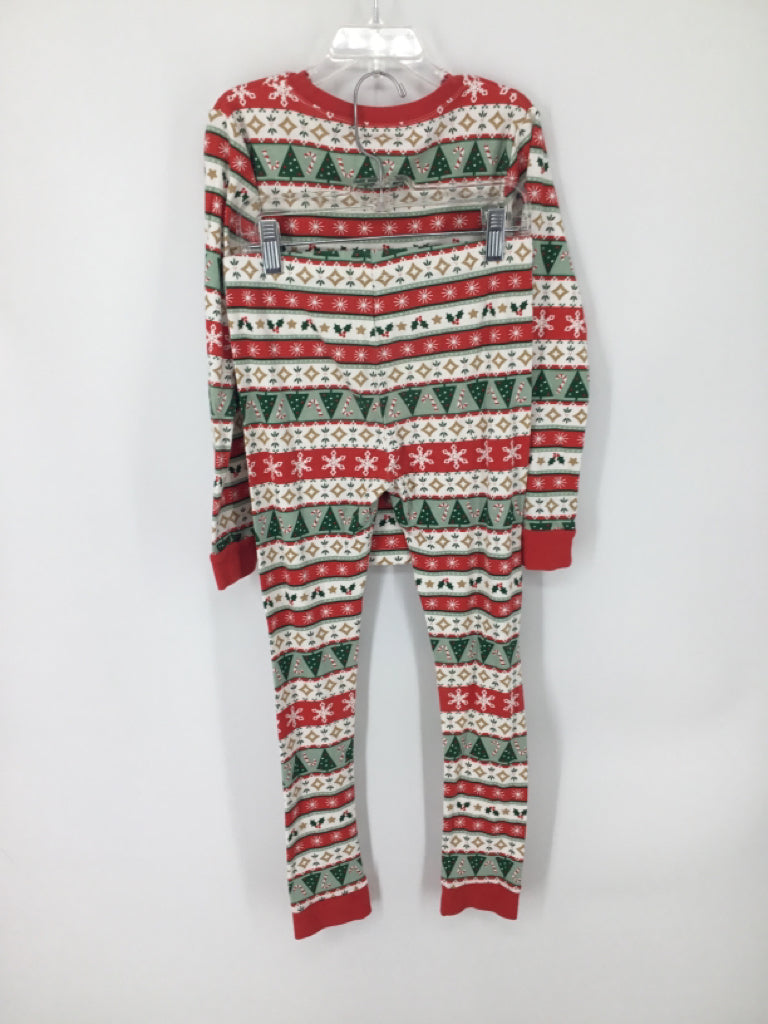 Carter's Child Size 10 Toddler Multi-Color Christmas Pajamas