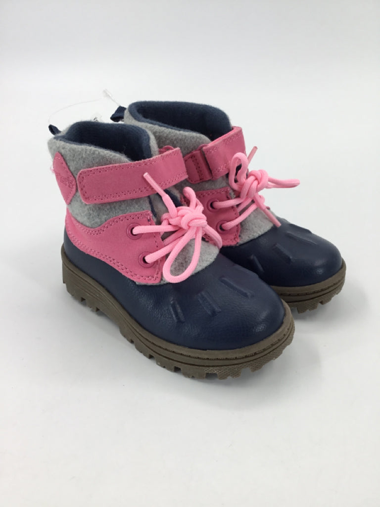 Carter's Child Size 7 Toddler Blue Boots