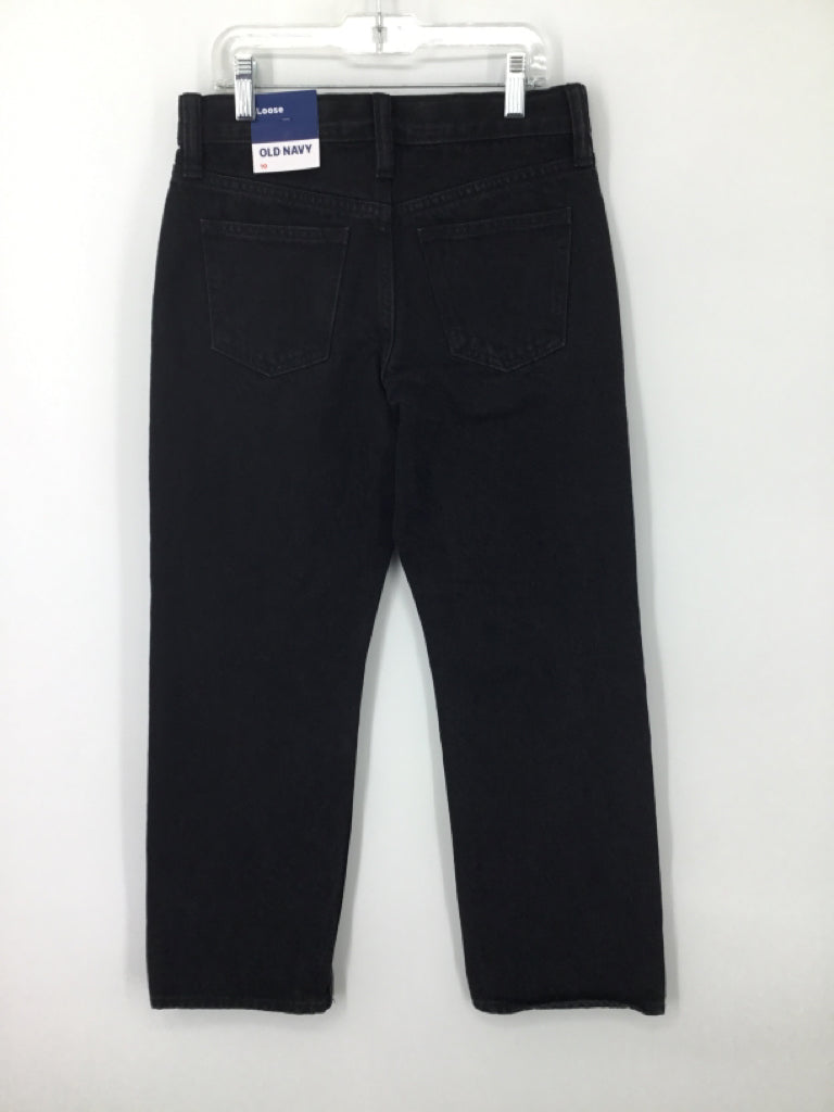Old Navy Child Size 10 Black Solid Jeans - boys