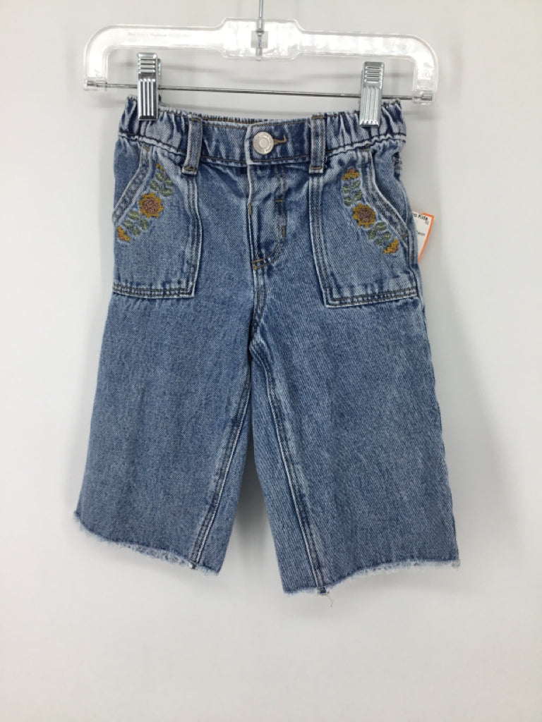 Little Co Child Size 18 Months Blue Jeans - girls