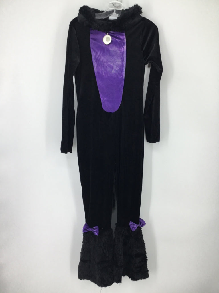 Spirit Child Size 12 Black Pretty Kitty Halloween Costume