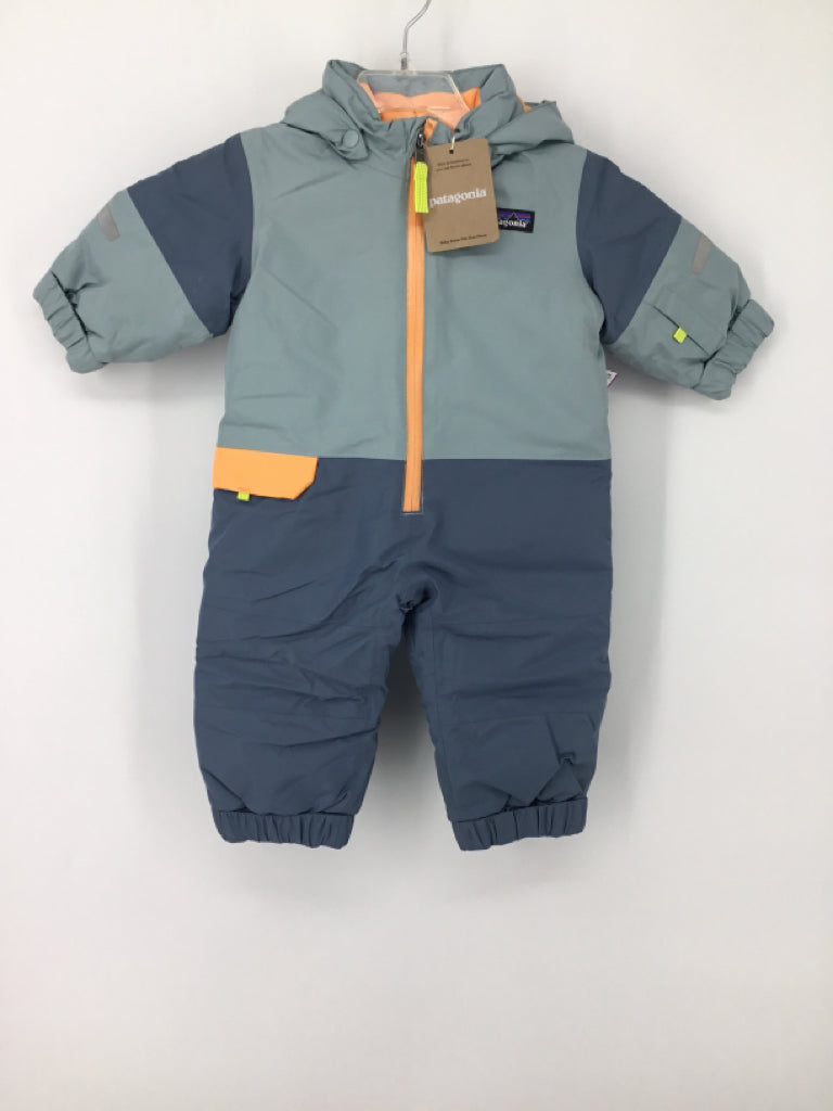 Patagonia Child Size 3-6 Months Blue Solid Outerwear - boys
