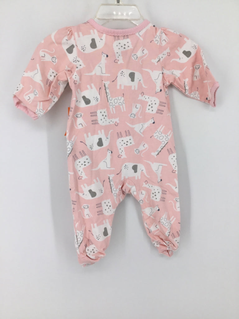 Just One You Made by Carters Child Size 3 Months Pink Sleepers