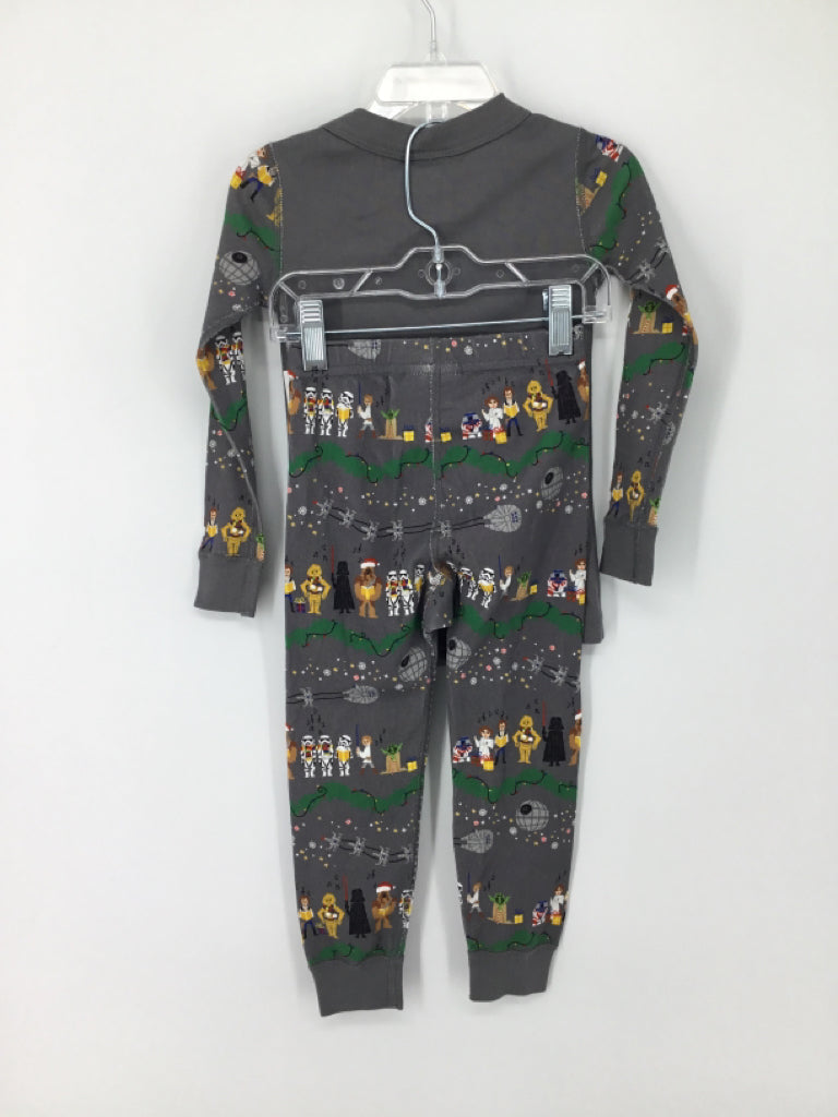 Hanna Andersson + Star Wars Child Size 3 Gray Christmas