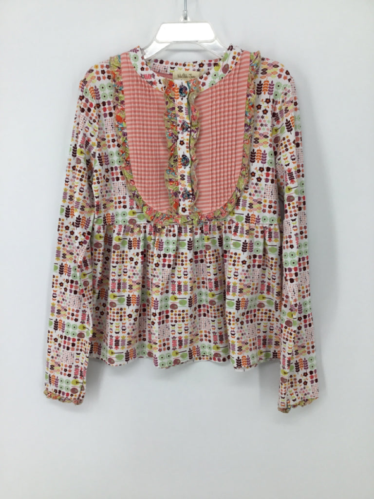 Matilda Jane Clothing Child Size 8 Multi-Color Shirt - girls