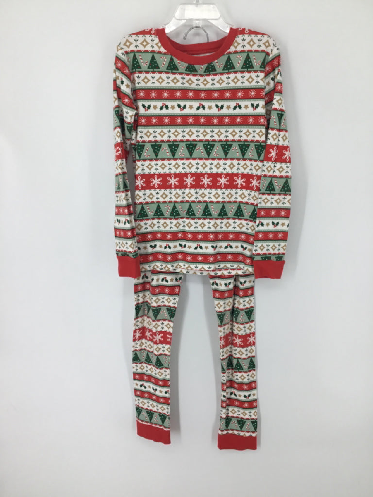 Carter's Child Size 10 Toddler Multi-Color Christmas Pajamas