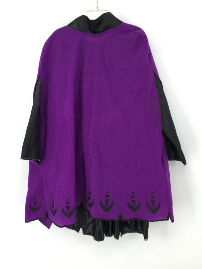 Disney Frozen Anna Child Size 4 Purple Dress-Up