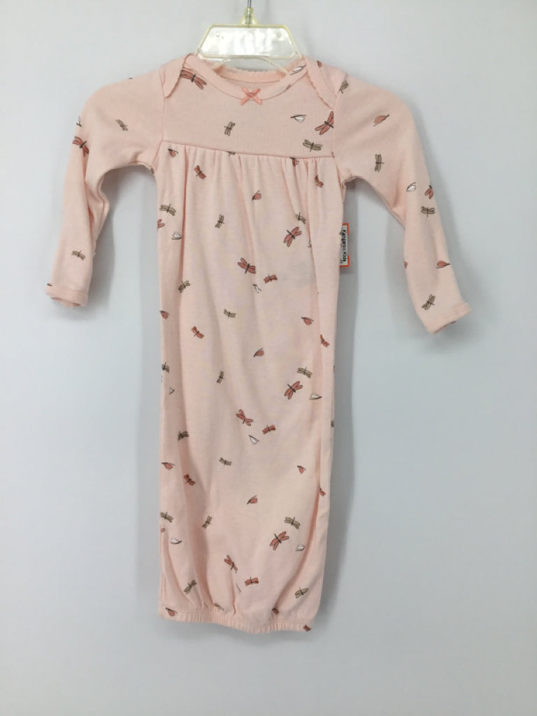 Carter's Child Size Newborn Pink Sleepers