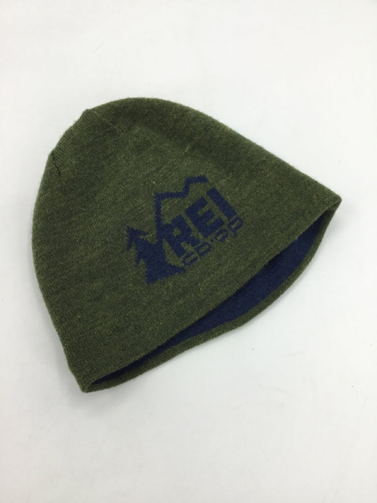 REI Child Size One Size Green Solid Hats - boys