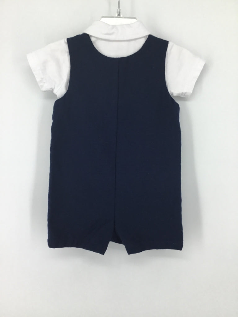 Starting Out Child Size 6-9 Months Navy Solid Outfit - boys