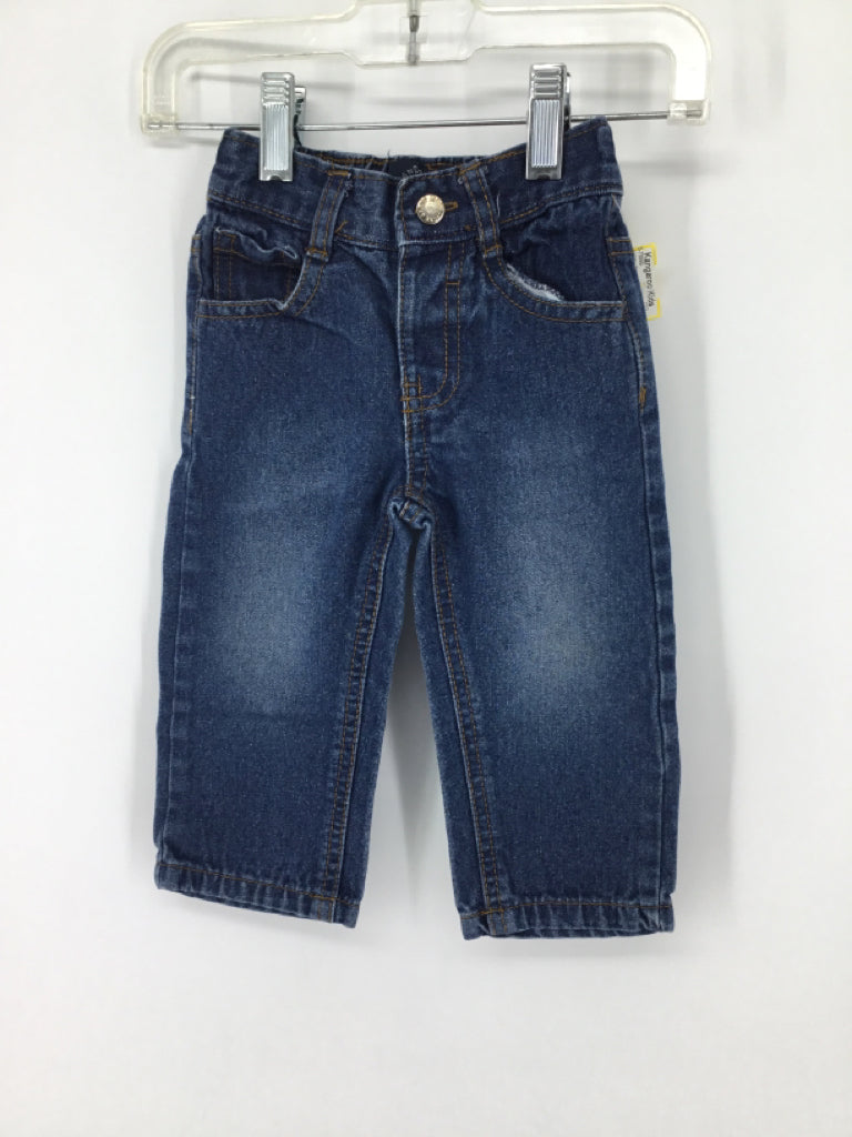 Lucky Brand Child Size 12 Months Blue Solid Jeans - boys