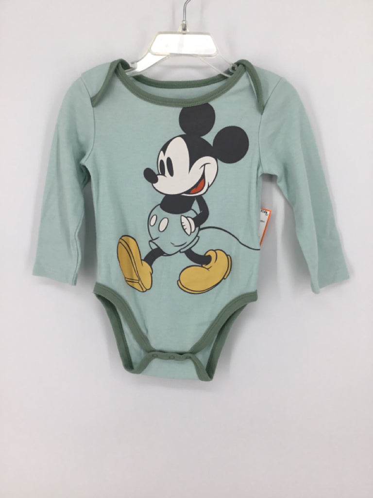 Disney Child Size 18 Months Green Onesie