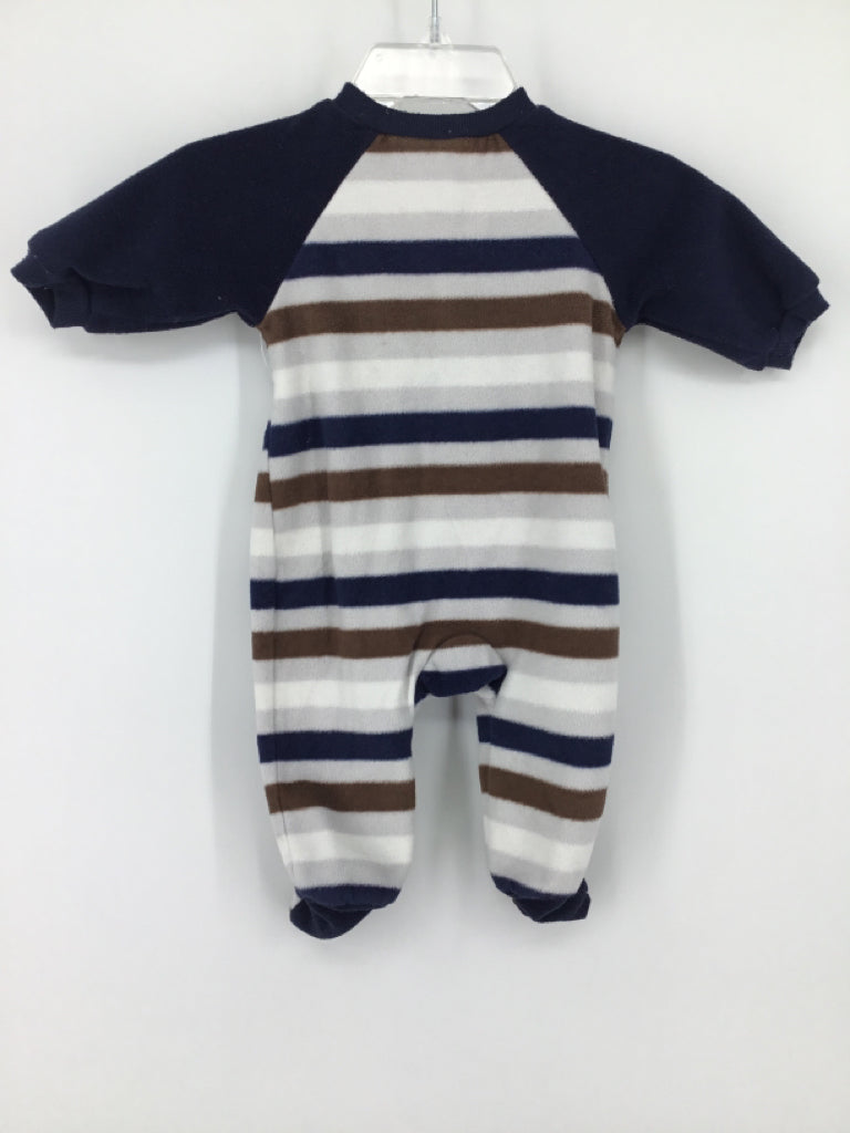 Child of Mine Child Size Newborn Navy Sleepers
