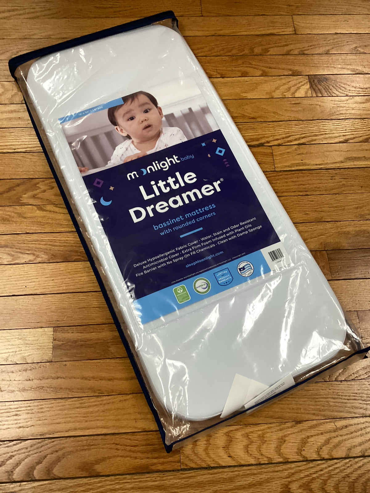 Moonlight Baby Little Dreamer Bassinet Mattress