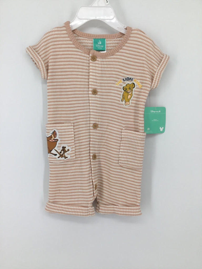 Disney Child Size 3-6 Months Tan Character Outfit - boys