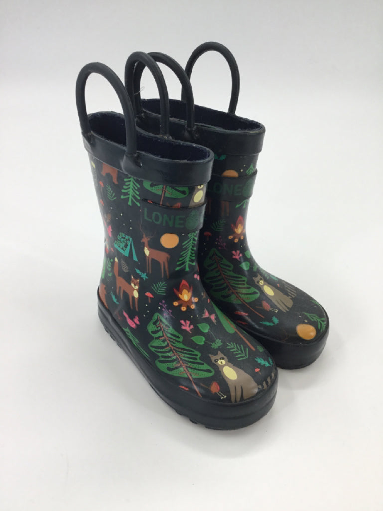 Lone Cone Child Size 5 Navy Rain/Snow Boots
