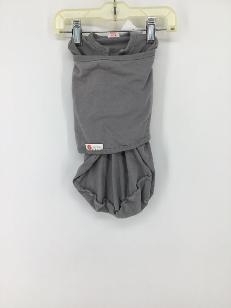 Embe Child Size One Size Gray Sleep Sacks & Swaddles