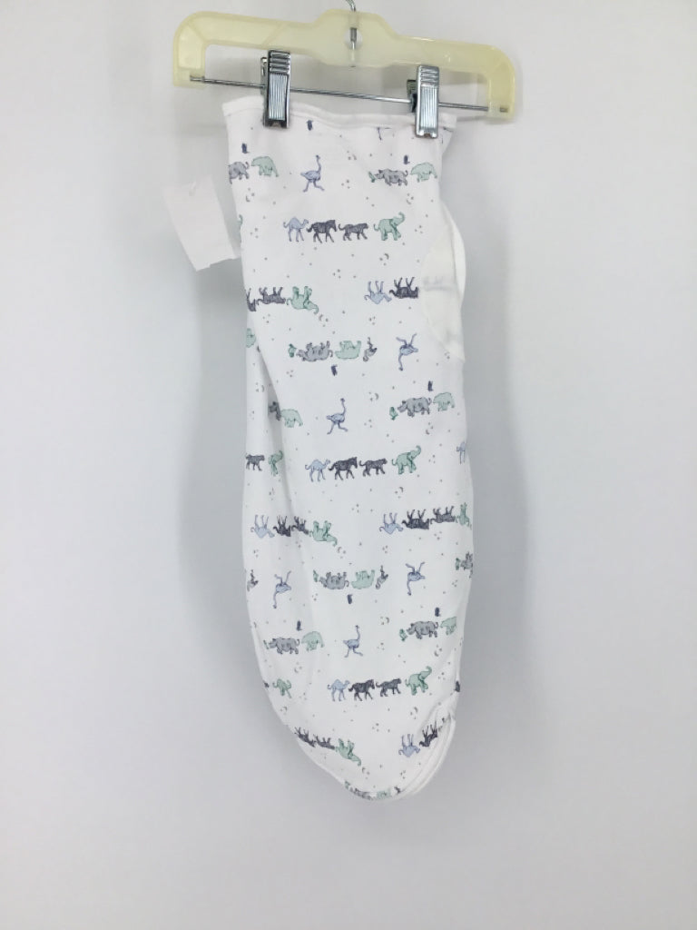 Aden & Anais Child Size S White Sleep Sacks & Swaddles