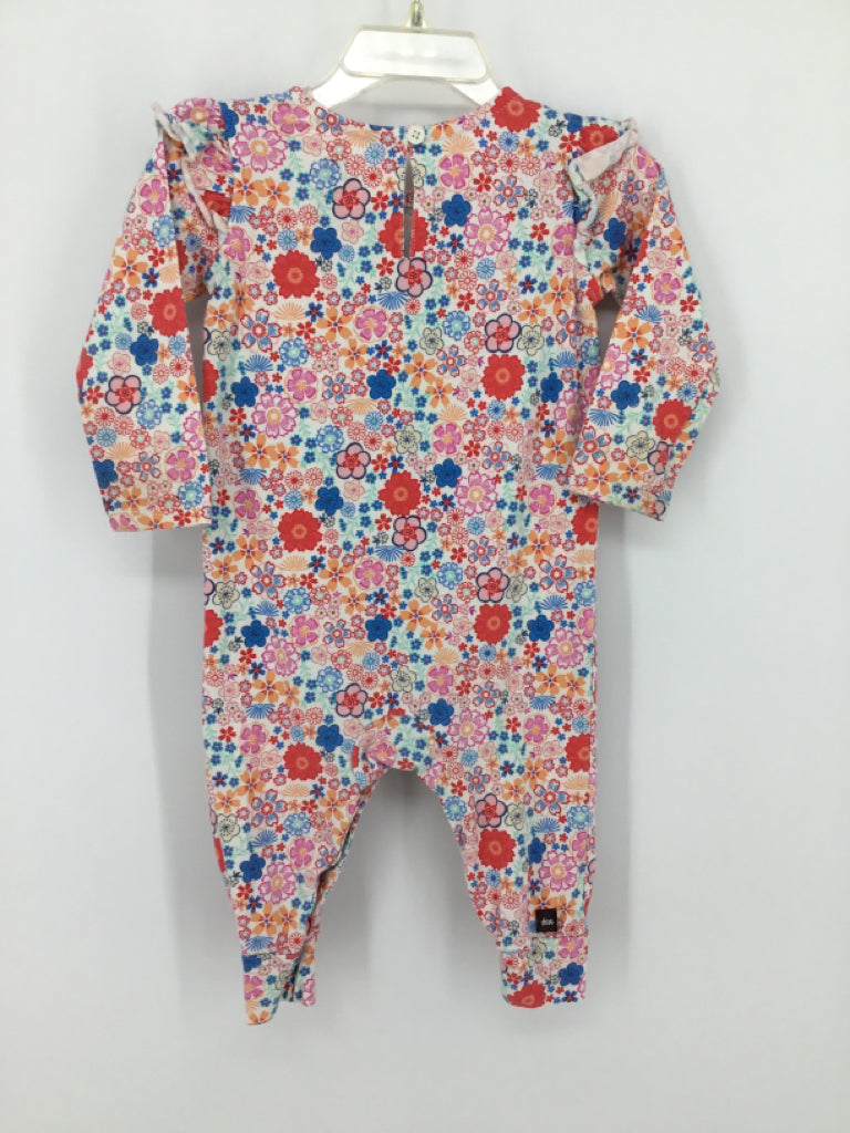 Tea Child Size 9-12 Months Multi-Color Outfit - girls