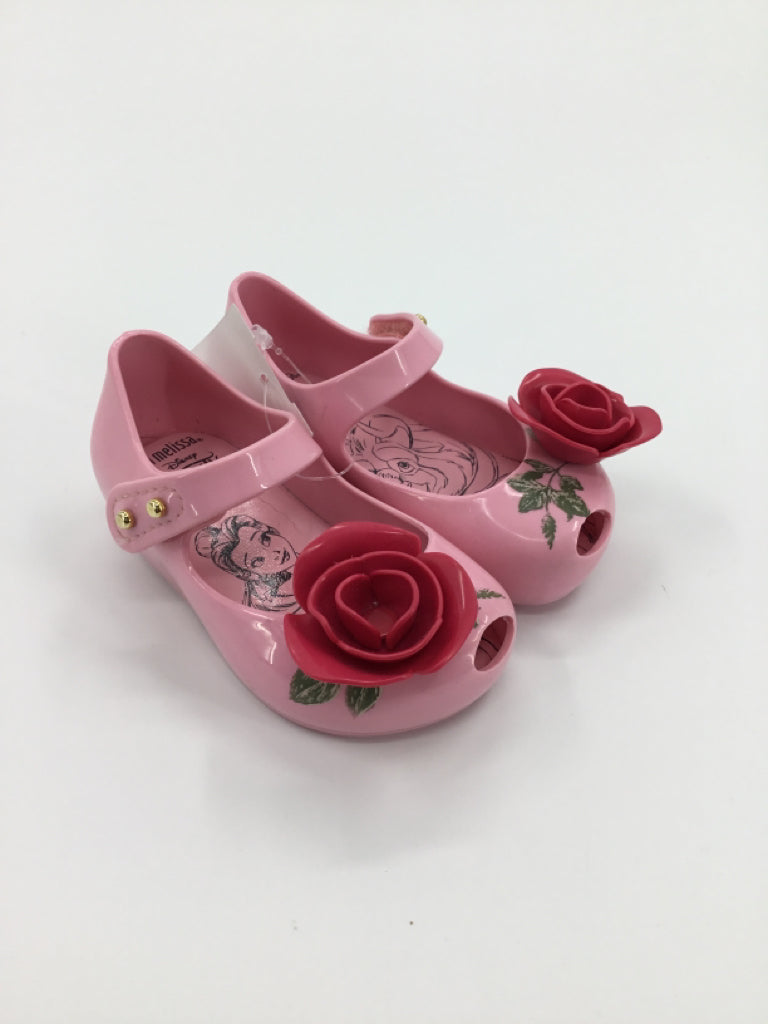 Mini Melissa Child Size Toddler Pink Dress Shoes