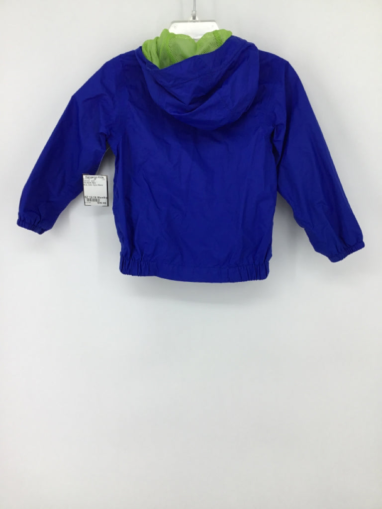 The North Face Child Size 12-18 Months Blue Solid Raincoat - boys