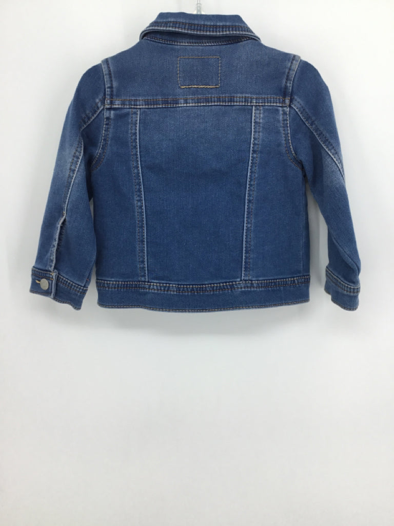 Cat & Jack Child Size 2 Blue Solid Jacket - boys