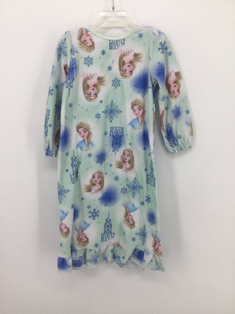 Disney Child Size 4 Blue Pajamas - girls