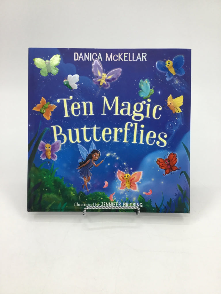Ten magic Butterflies Hardcover Book