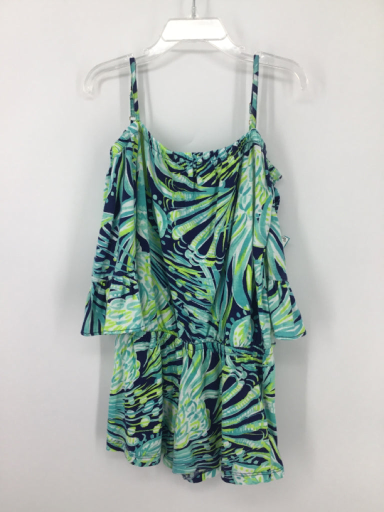 Lilly Pulitzer Child Size 6 Blue Outfit - girls