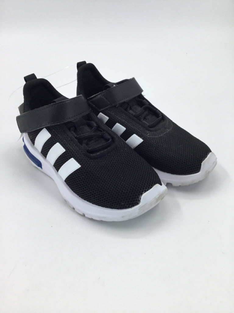 Adidas Child Size 10 Toddler Black Sneakers