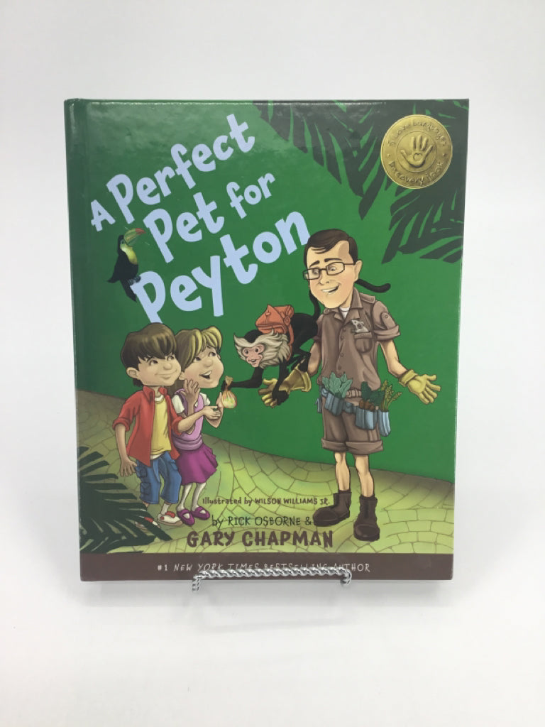 A Perfect Pet For Peyton Hardback Book