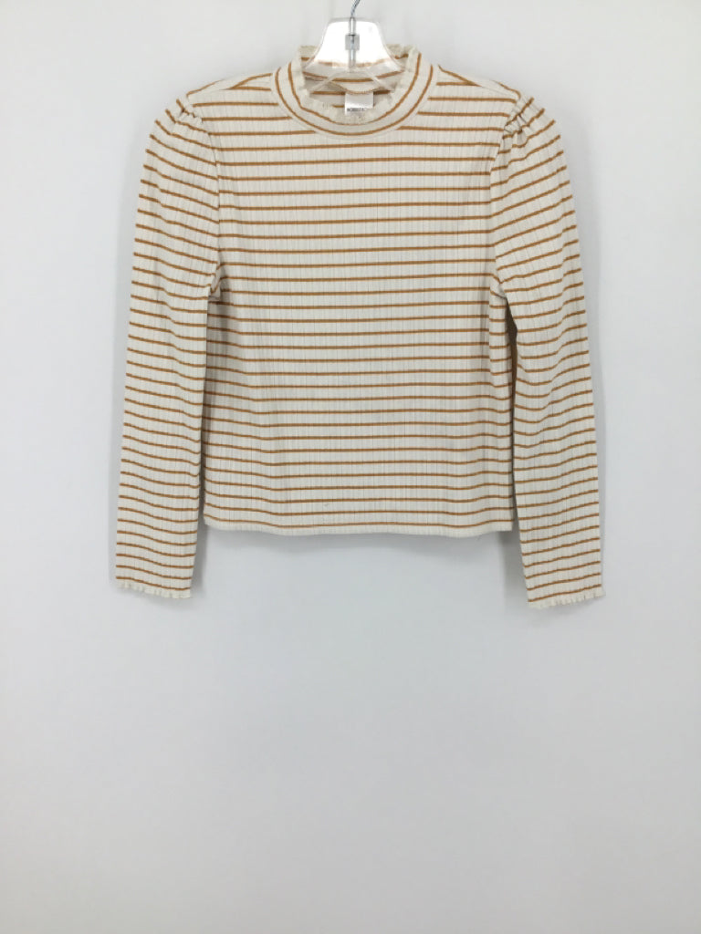 Nordstrom Child Size 8 Gold Shirt - girls