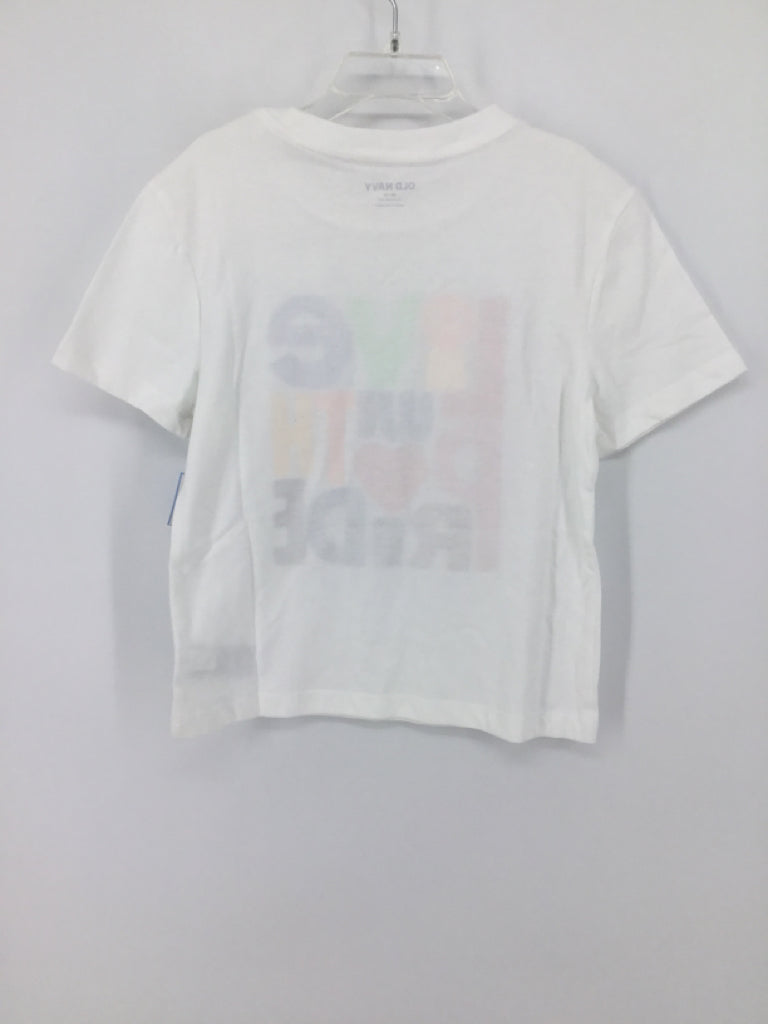 Old Navy Child Size 5 White T-shirt - girls