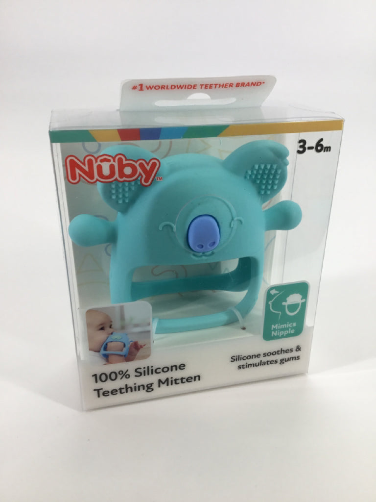 Nuby Silicone Teething Mit