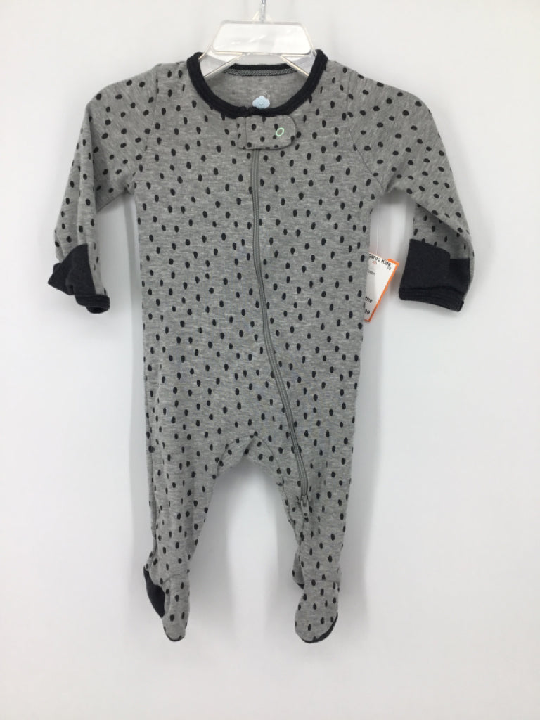 cloud island Child Size 0-3 Months Gray Sleepers
