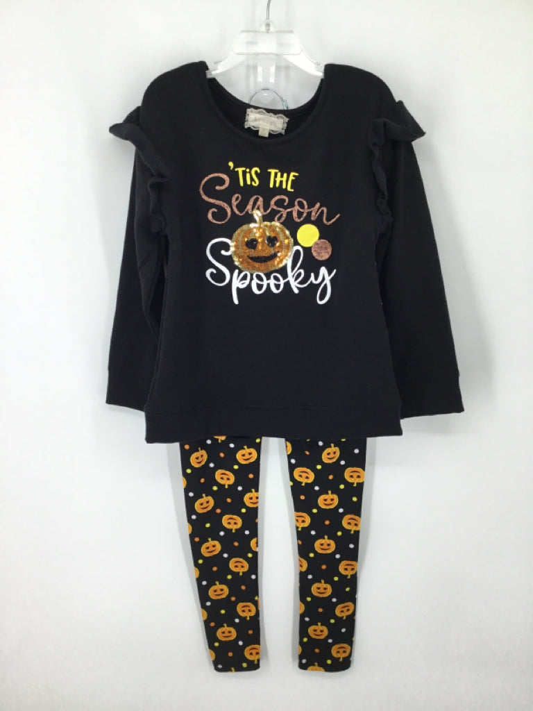 btween Child Size 7 Black Halloween Outfit