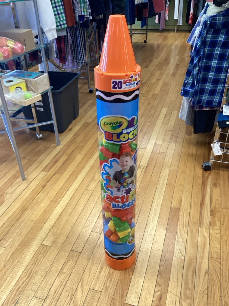 Crayola Building Blocks - approx 105 pcs