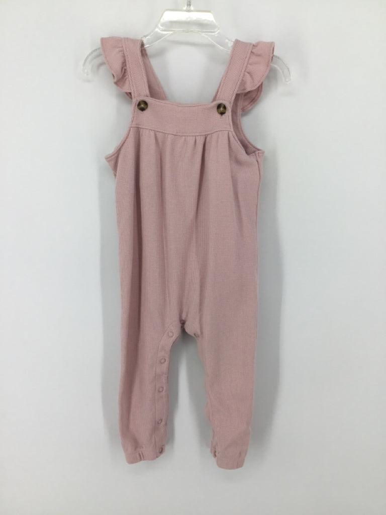 Just One You Made by Carters Child Size 18 Months Pink Overalls - girls