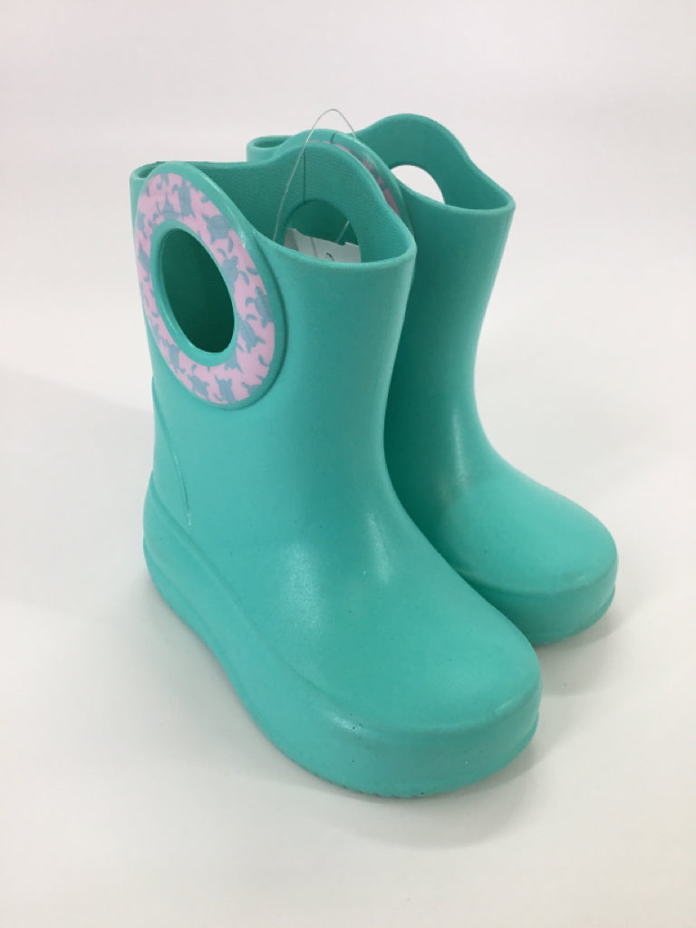 Okabashi Kids Child Size 5 Toddler Blue Rain/Snow Boots