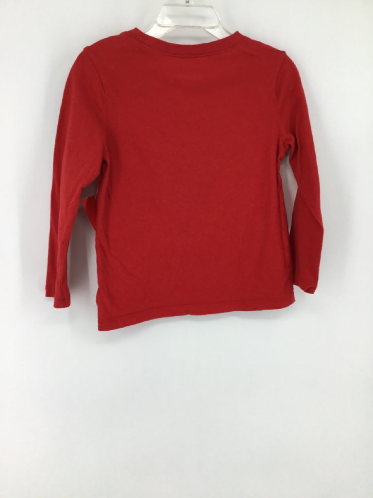 Old Navy Child Size 3 Red Solid T-shirt - boys