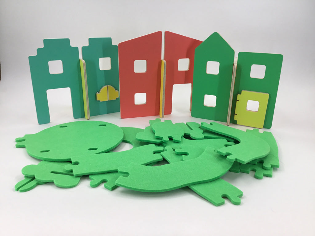 Lovevery Wooden Modular Village & Pathways