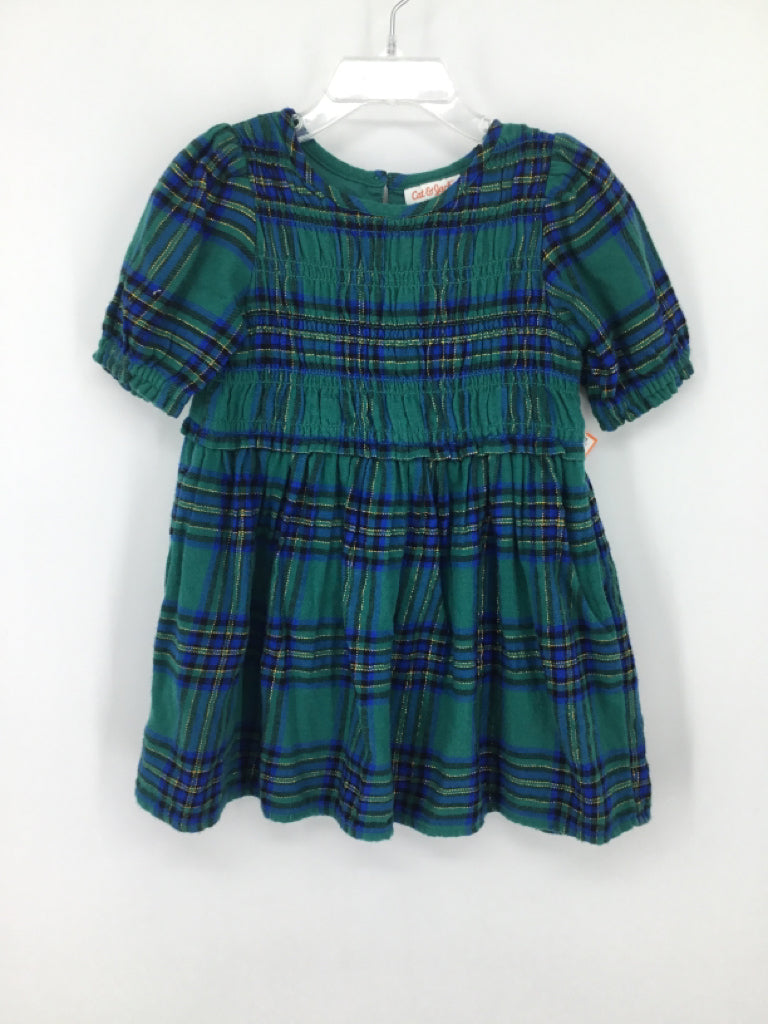 Cat & Jack Child Size 3 Green Dress - girls