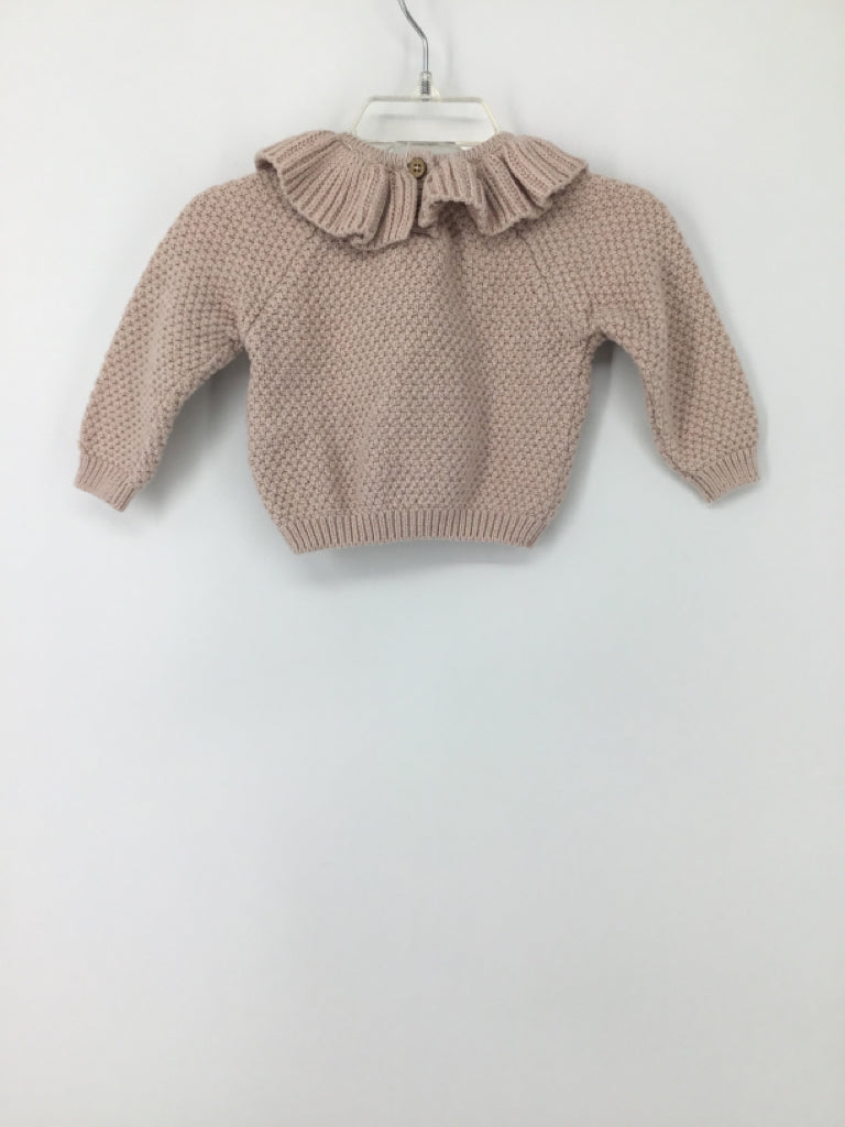 Jamie Kay Child Size 0-3 Months Pink Sweater - girls