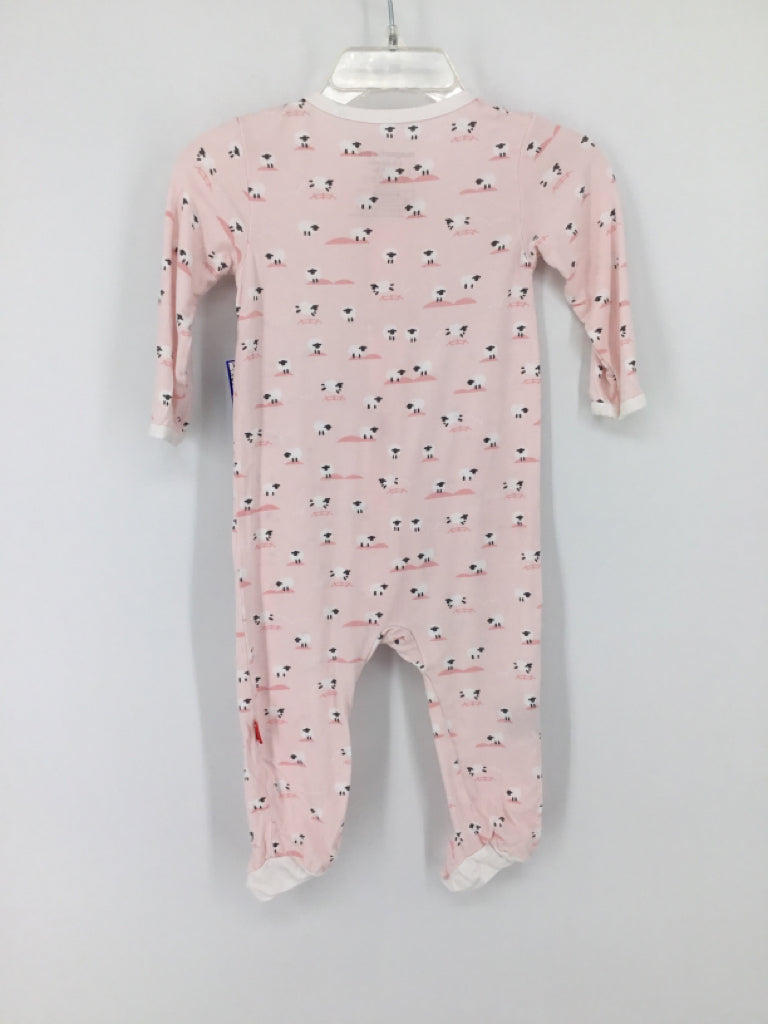 Magnetic Me Child Size 3-6 Months Pink Sleepers