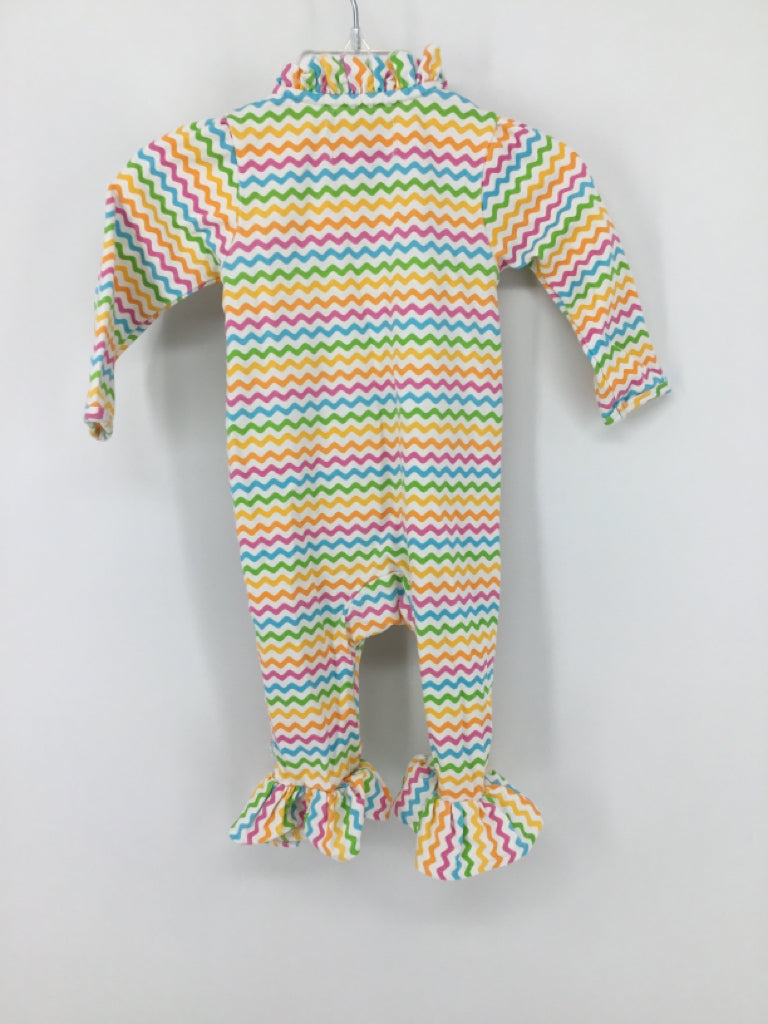 Mudpie Child Size 0-3 Months Multi-Color Outfit - girls