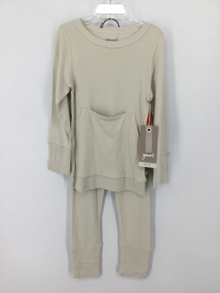 Goumi Child Size 5 Tan Solid Outfit - boys