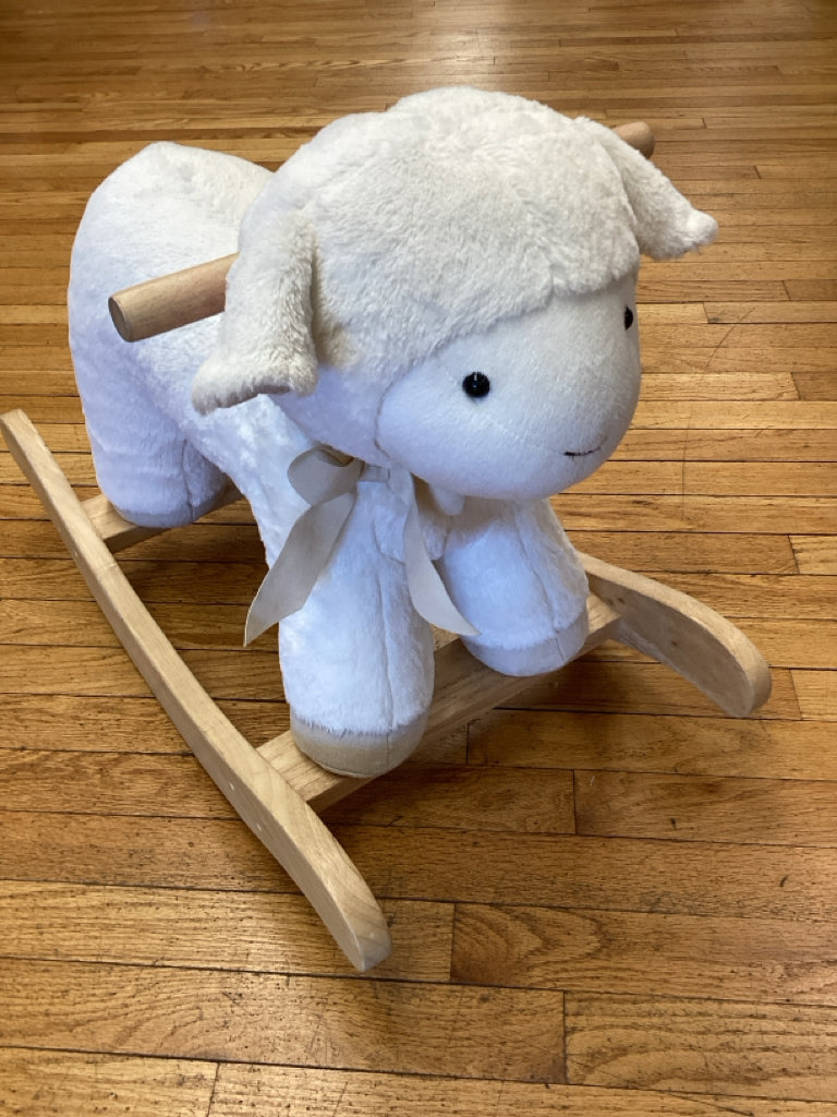 Pottery Barn Kids Rocking Lamb