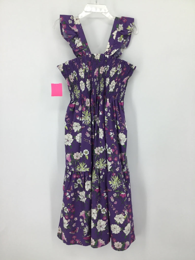 Tea Child Size 7 Purple Dress - girls