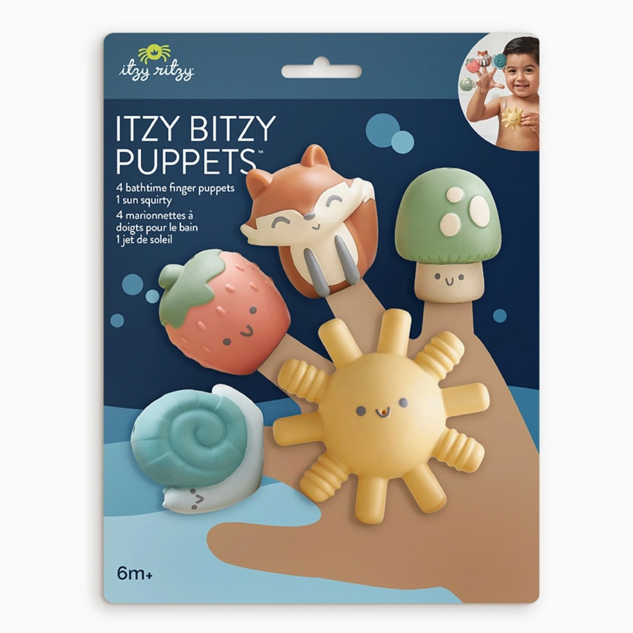 Itzy Ritzy - Itzy Bitzy Bathtime Puppets